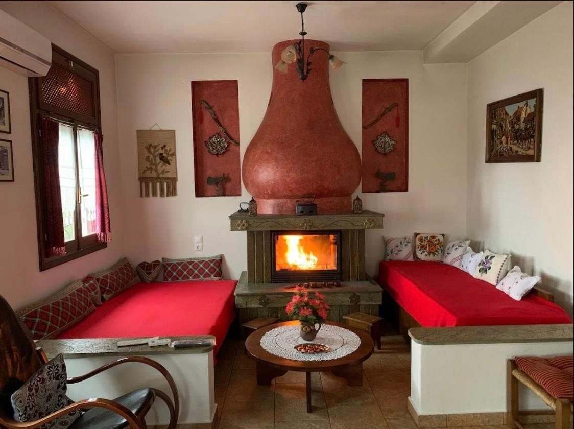 Η Θεα Traditional House Makriníca Kültér fotó